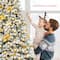Costway 9ft. Unlit Snow Flocked Artificial Christmas Tree